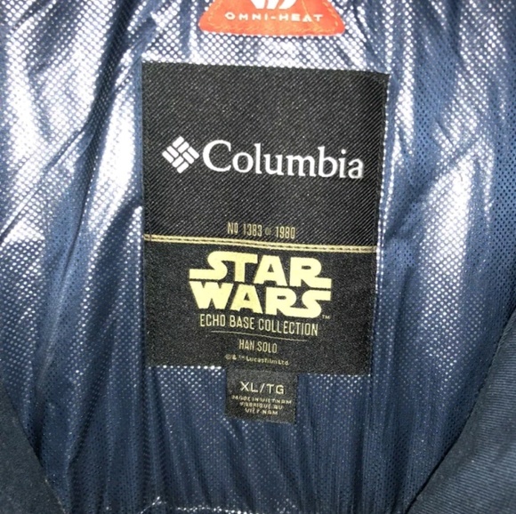 Columbia Star Wars Echo Base Han Solo Jacket in XL - Picture 3 of 8